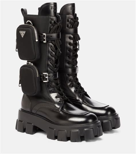 monolith boots prada|Prada monolith boots nordstrom.